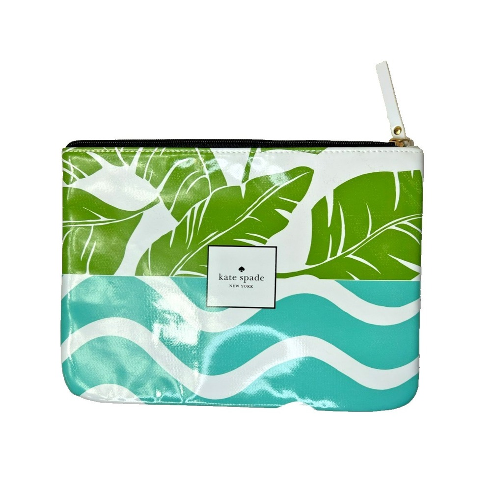 kate spade New York Tropical Bella Makeup /Travel Pouch